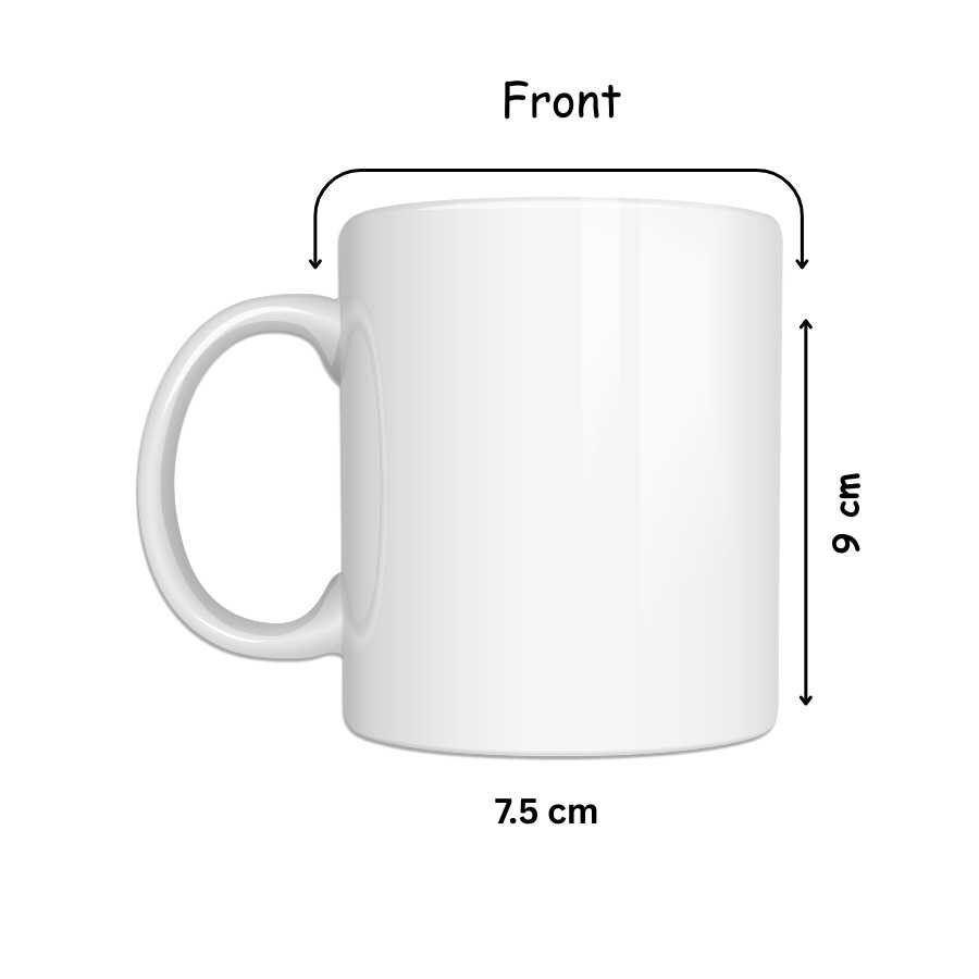 coffee mug size - front