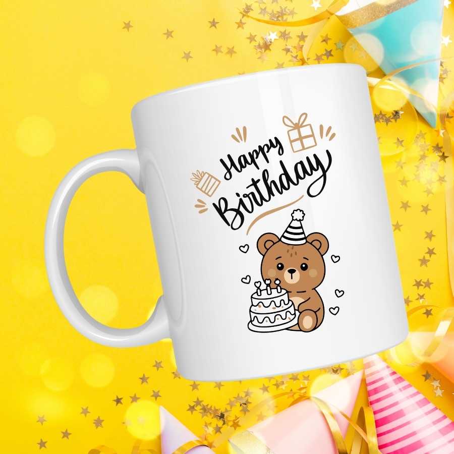 Cute Teddy Printed Mug For Birthday Gift cute-teddy-birthday-mug.jpeg